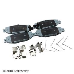 Beck/Arnley OE Disc Brake Pads 085-6496
