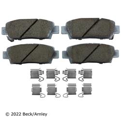 Beck/Arnley OE Disc Brake Pads for 1995-1999 AVALON, 1998-2002 COROLLA - 085-6534