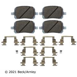 Beck/Arnley OE Disc Brake Pads 085-6538
