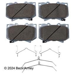 Beck/Arnley OE Disc Brake Pads for 2001-2004 SEQUOIA, 2000-2003 TUNDRA - 085-6618