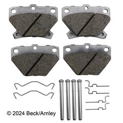 Beck/Arnley OE Disc Brake Pads for 2000-2005 CELICA, 2005-2006 COROLLA, 2003-2006 MATRIX - 085-6636