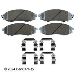 Beck/Arnley OE Disc Brake Pads for 2003-2004 FRONTIER, 2000-2004 XTERRA - 085-6653