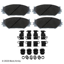 Beck/Arnley OE Disc Brake Pads for 2006-2015 IS250 - 085-6806