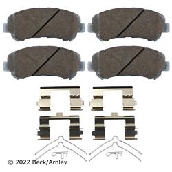 Beck/Arnley OE Disc Brake Pads for 2009-2018 MAXIMA - 085-6831