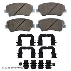Beck/Arnley OE Disc Brake Pads for 2011-2016 ELANTRA, 2013-2014 ELANTRA COUPE - 085-6950A