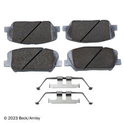 Beck/Arnley OE Disc Brake Pads for 2010-2016 GENESIS COUPE, 2011-2015 OPTIMA - 085-6958