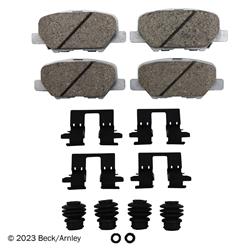 Beck/Arnley OE Disc Brake Pads for 2014-2020 OUTLANDER, 2013-2024 OUTLANDER SPORT - 085-6960A