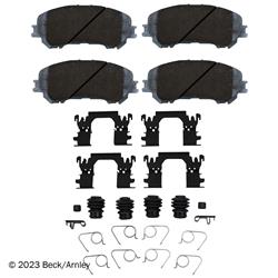 Beck/Arnley OE Disc Brake Pads for 2014-2019 ROGUE, 2017-2020 ROGUE SPORT - 085-6986