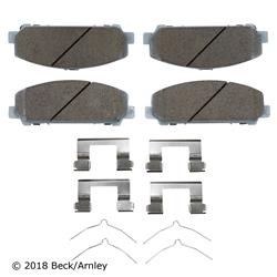 Beck/Arnley OE Disc Brake Pads 085-7017