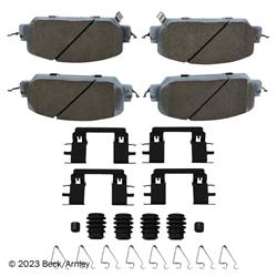 Beck/Arnley OE Disc Brake Pads for 2017-2025 CR-V, 2023-2025 HR-V - 085-7076A