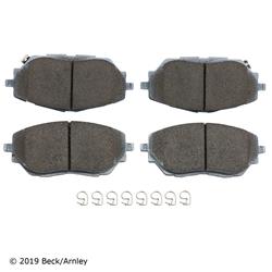 Beck/Arnley OE Disc Brake Pads for 2018-2022 C-HR - 085-7088