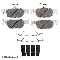Beck/Arnley OE Disc Brake Pads for 2019-2025 3, 2020-2024 CX-30, 2022-2023 MX-30 EV - 085-7129