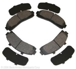 Beck/Arnley Premium Ceramic Disc Brake Pads