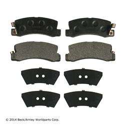 Beck/Arnley OE Disc Brake Pads 089-1311