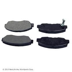 Beck/Arnley OE Disc Brake Pads for 1990-2002 ACCORD, 1997-1999 CL - 089-1367
