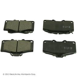 Beck/Arnley OE Disc Brake Pads for 1989-2002 4RUNNER, 1989-1995 PICKUP, 1995-2004 TACOMA - 089-1391