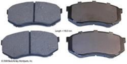 Beck/Arnley OE Disc Brake Pads for 1995-2004 TACOMA - 089-1535
