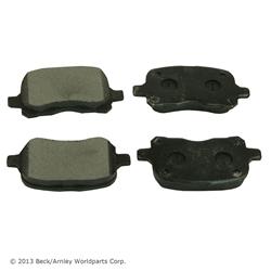 Beck/Arnley OE Disc Brake Pads for 1998-2002 COROLLA - 089-1553