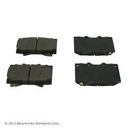 Beck/Arnley OE Disc Brake Pads for 1998-2007 LAND CRUISER, LX470 - 089-1570