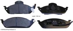 Beck/Arnley OE Disc Brake Pads for 1998-2003 ML320, 2003-2005 ML350, 1999 ML430 - 089-1602
