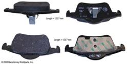 Beck/Arnley OE Disc Brake Pads 089-1616
