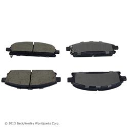 Beck/Arnley OE Disc Brake Pads for 2003-2006 MDX - 089-1691