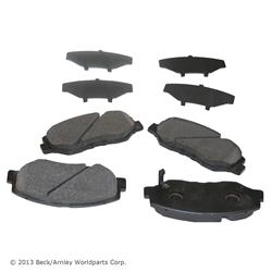 Beck/Arnley OE Disc Brake Pads 089-1698