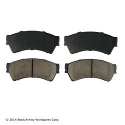 Beck/Arnley OE Disc Brake Pads for 2006-2013 6 - 089-1767