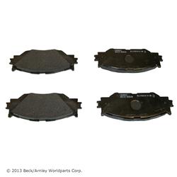 Beck/Arnley OE Disc Brake Pads for 2006-2015 IS250 - 089-1806