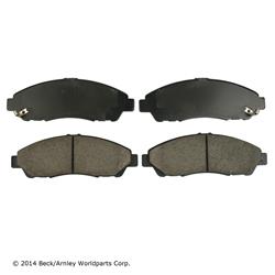 Beck/Arnley OE Disc Brake Pads for 2007-2013 MDX, 2010-2013 ZDX - 089-1816