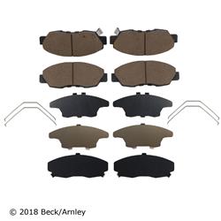 Beck/Arnley OE Disc Brake Pads for 2012-2015 CIVIC - 089-1946