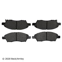 Beck/Arnley OE Disc Brake Pads for 2012-2019 VERSA, 2014-2019 VERSA NOTE - 089-1962