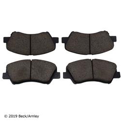 Beck/Arnley OE Disc Brake Pads for 2012-2017 ACCENT, RIO - 089-1975