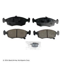 Beck/Arnley OE Disc Brake Pads for 2012-2017 500 - 089-1976