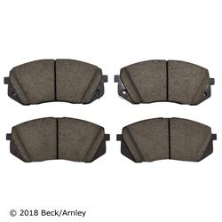 Beck/Arnley OE Disc Brake Pads for 2019-2023 NIRO EV, 2016-2020 OPTIMA, 2016-2019 SONATA - 089-2050