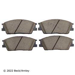 Beck/Arnley OE Disc Brake Pads for 2020-2025 SOUL, VENUE - 089-2127
