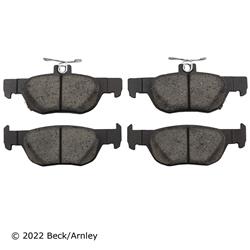 Beck/Arnley OE Disc Brake Pads for 2019-2025 3, 2020-2024 CX-30, 2022-2023 MX-30 EV - 089-2129