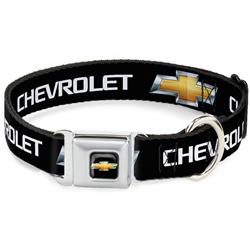 Chevy Bowtie Buckle Dog Collars