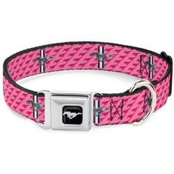 Ford Mustang Buckle Dog Collars