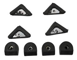 Bob Drake Hood Bumper Kits for 1935 MODEL 48, 1936 MODEL 68, 1937 MODEL 74 - 48-16761