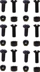 Bob Drake Door Hinge Hardware Kits for 1937 MODEL 74, 1938 MODEL 82 A, 1939-1940 STANDARD - 78-702456-HK