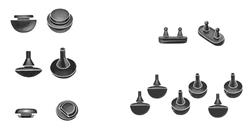 Bob Drake Hood Bumper Kits for 1939 DELUXE, 1940 STANDARD - 91A-16761