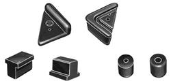 Bob Drake Hood Bumper Kits for 1932 MODEL B, 1932-1934 MODEL BB - B-16761
