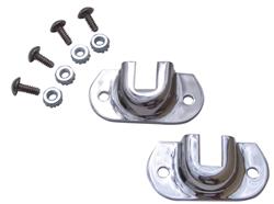 Bob Drake Reproductions Radiator Support Rod Mounting Brackets B-8140/1-SS