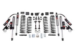 BDS Suspension Lift Kits with Fox 2.5 Performance Elite Coilover Shocks for 2012-2017 WRANGLER, 2018 WRANGLER JK - BDS1403FPE