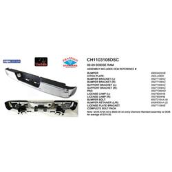 Body Parts Bumpers for 2003-2006 RAM 3500, RAM 2500, 2002-2006 RAM 1500 - CH1103108DSC
