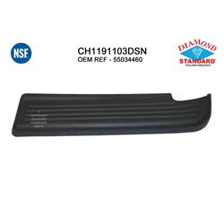 Body Parts Bumper Step Pads for 1994-2002 RAM 1500, RAM 2500, RAM 3500 - CH1191103DSN