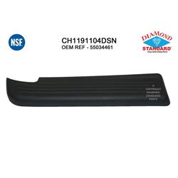 Body Parts Bumper Step Pads for 1994-2002 RAM 3500, RAM 2500, 1994-2001 RAM 1500 - CH1191104DSN