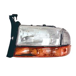 Body Parts Headlight Assemblies for 1998-2004 DAKOTA, 1998-2003 DURANGO - CH2502122V
