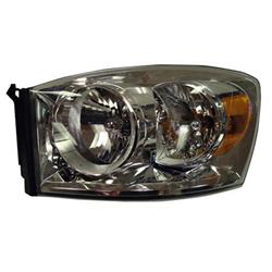 Body Parts Headlight Assemblies for 2007-2009 RAM 3500, RAM 2500, 2007-2008 RAM 1500 - CH2502180V